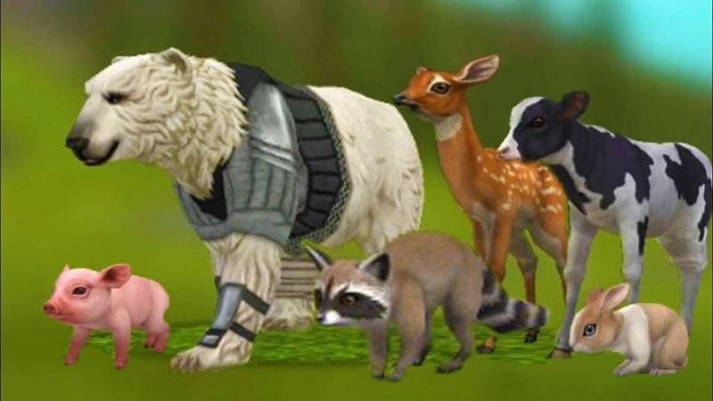 ОБНОВЛЕНИЕ! Новый зверь медведь, новые мистические скины, действия и питомцы в WildCraft #56