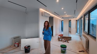 VLOG: УСТАНОВИЛИ ТРЕКОВОЕ ОСВЕЩЕНИЕ! УРА!  22.01.25