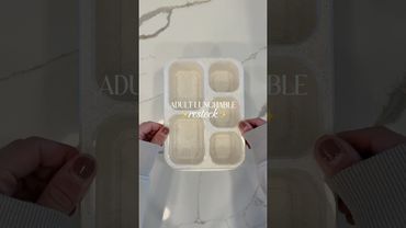 Adult lunchable restock #asmrrestock #snackbox #lunchboxideas