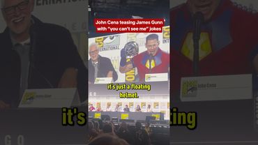 James Gunn hates "you can't see John Cena" jokes #sdcc
