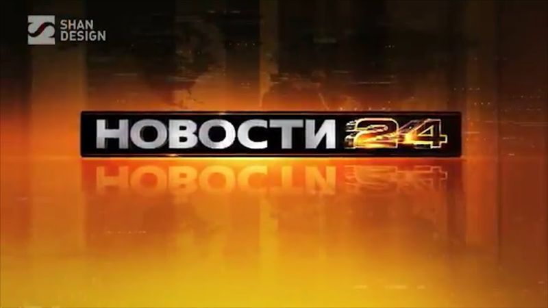 Заставка программы "Новости 24" (Рен ТВ, версия 2)