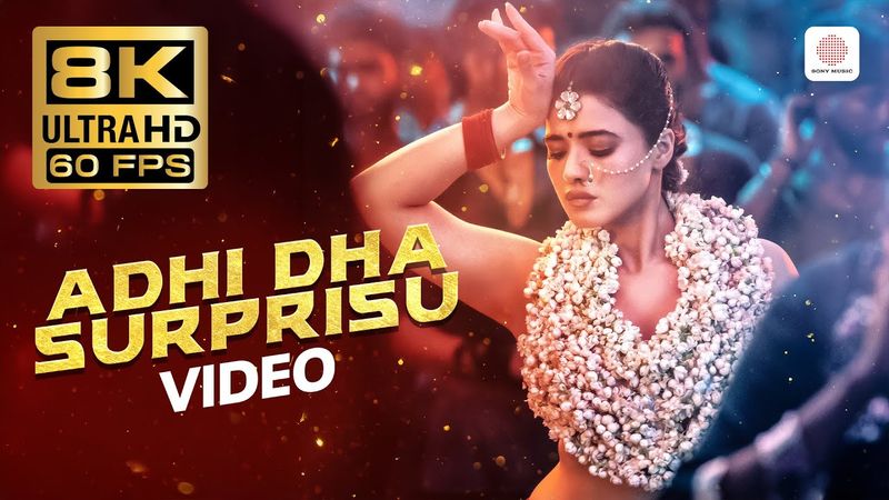 Adhi Dha Surprisu 8K 60 FPS Video Song | Robinhood | Nithiin, Sreeleela, Ketika Sharma | GV Prakash