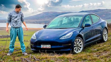 Заставили ехать утопленную Теслу! Прощание с Грузией