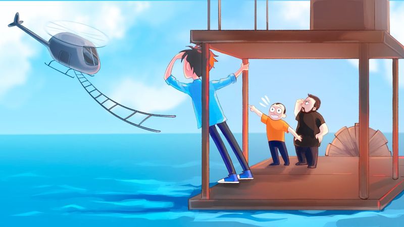 ФИНАЛ ИГРЫ!!! МЫ НАШЛИ ЛЮДЕЙ!!! ВЫЖИВАНИЕ В RAFT!!! (ЧАСТЬ 9)