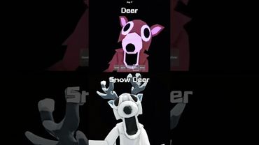Deer vs Snow Deer JUMPSCARE - 99 Nights in the Forest #roblox #99nightintheforest #shorts