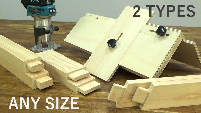 Comment fabriquer un gabarit pour réaliser deux types de tenons de toutes dimensions