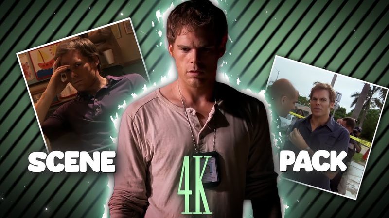 DEXTER MORGAN SCENE PACK 4K 60 FPS #4k #scenepackforedit