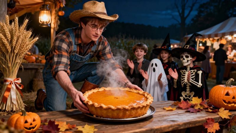 Harry Potter and the Halloween Fair! Music Video ai