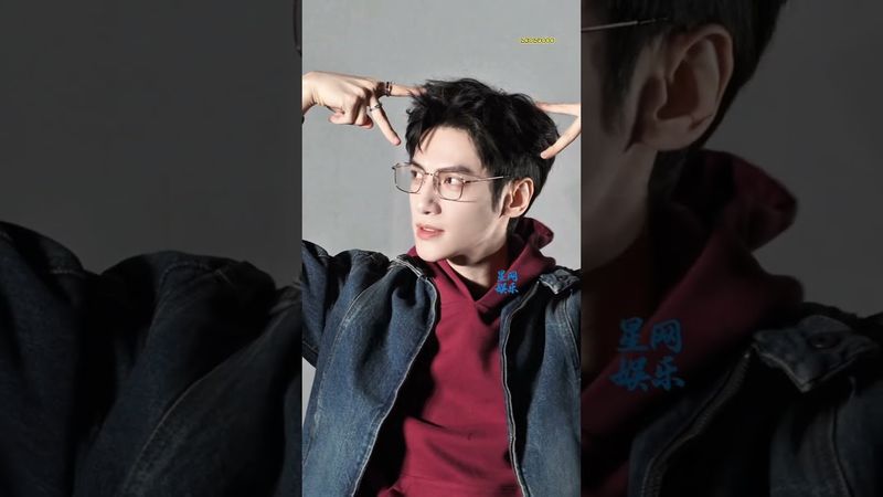 罗云熙金丝眼镜半永久吧！这颜值帅到犯规🔥Luo Yunxi in Gold-Rim Glasses — Permanently Handsome! #剥茧 #齐思哲 #handsome