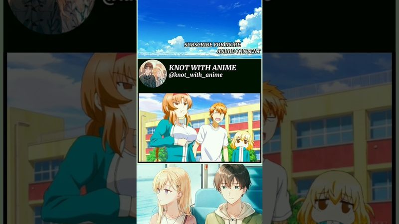 Bro, lost the match 👀😵 | D-Frag! | #anime #animeedit #shorts