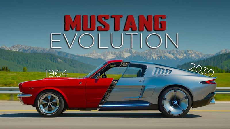Ford Mustang Car Evolution 1964–2030 | The American Muscle Cars