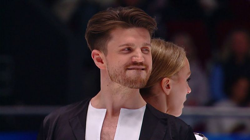 Александра Степанова - Иван Букин. Танцы на льду. Ритм-танец. Чемпионат России по фигурному катанию