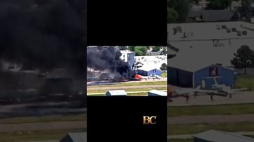 Pilot, 3 passengers walk away from fiery plane crash in Montana