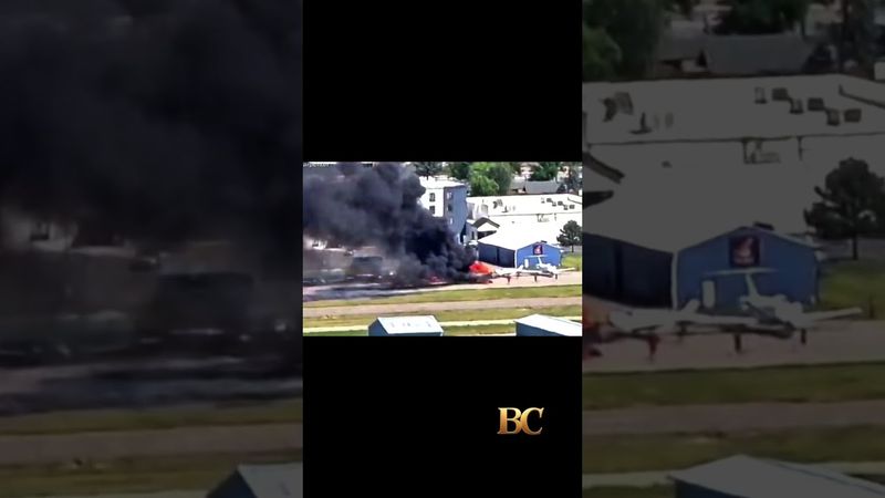 Pilot, 3 passengers walk away from fiery plane crash in Montana