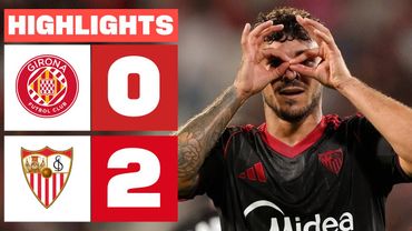 GIRONA FC 0 - 2 SEVILLA FC | HIGHLIGHTS LALIGA EA SPORTS
