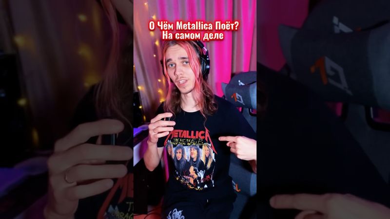 О ЧЁМ ПОЁТ МЕТАЛЛИКА НА САМОМ ДЕЛЕ? #metallica #lyrics #sowhat #metallicafun #fun #lol #meme