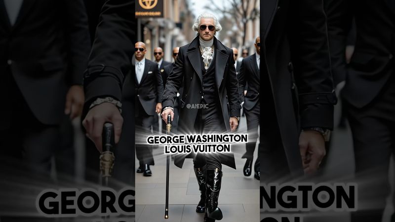 If US Presidents RAN Luxury Brands… 🔥👔 (Louis Vuitton, Prada, Givenchy & More!) #luxury #viral #ai