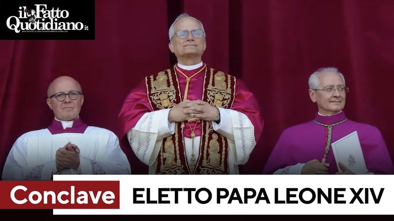 Robert Francis Prevost è il nuovo Papa: la diretta video da San Pietro