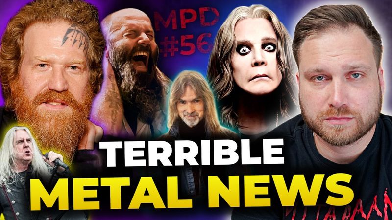 ANOTHER METAL LOSS 😢 OSBOURNES pull the OZZY film, SAXON scare, DARK ANGEL, LUCASSEN & more | MPD56
