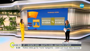 „Еврото – въпроси и отговори”: Какво ще се промени при кредитите, депозитите и банкоматите?