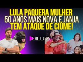 PODE RIR: Lula paquera mulher 50 anos mais nova e Janja tem ataque de ciúme em público!