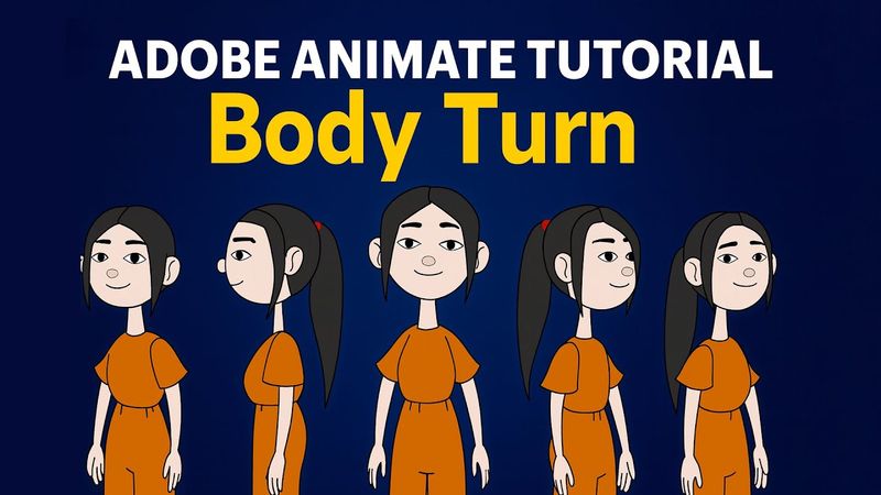 Adobe Animate: Rigging Putar Tubuh Karakter (Langkah demi Langkah)