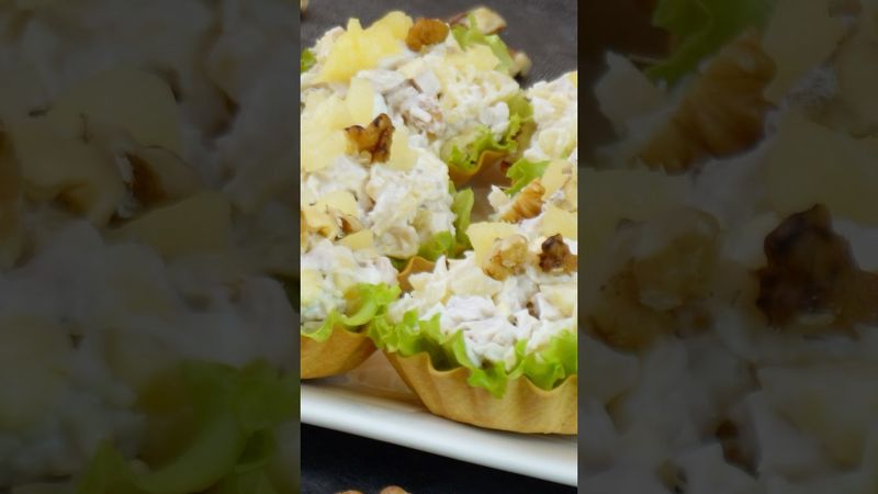 Еще одна ресторанная закуска 🎄 #закуски  #калнина #рецепты #новыйгод #быстрыерецепты #вкусно #еда