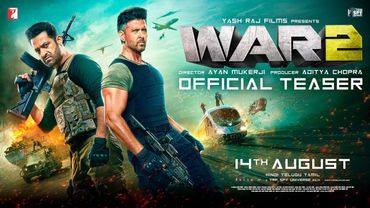 WAR 2 | Official Teaser | Hrithik Roshan | NTR | Kiara Advani | Ayan Mukerji | YRF Spy Universe