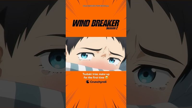 He tried make-up for the first time 🥹