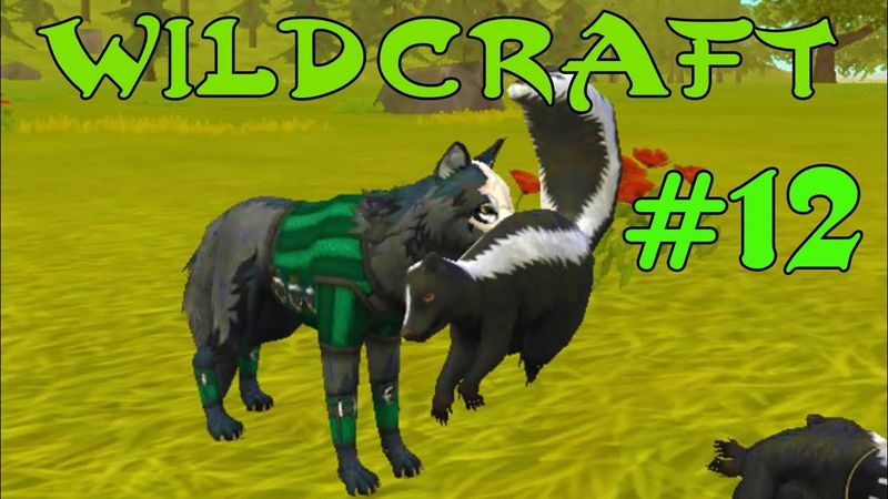 WildCraft Симулятор жизни зверей Онлайн #12 У нас рождается маленькая волчица Хлоя