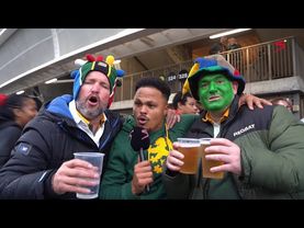Cheslin Kolbe MADNESS In The Cape Town Rain ☔️🇿🇦 | Fan Frenzy | Springboks vs Barbarians