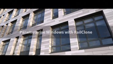 TUTORIAL: Modelling parameterised windows with RailClone in 3ds Max (advanced)