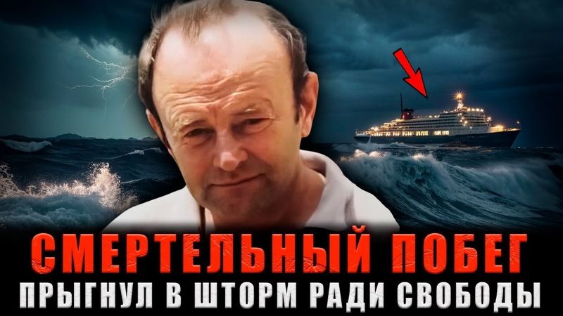 СМЕРТЕЛЬНЫЙ ПОБЕГ: 3 ДНЯ АДА в Океане После Прыжка с Советского Лайнера! Реальная История