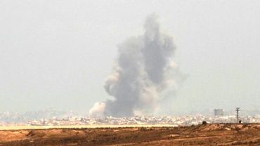 Smoke billows from central Gaza amid ongoing Israeli operations | AFP