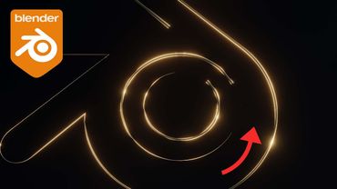 Blender Tutorial - Eternals Gold Wireframe Animation