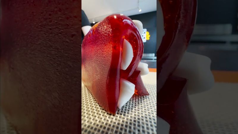 The Longest Word Ever Spelled 😮🤯 #asmr #candymaking #candy #satisfying #food #dessert #sweet