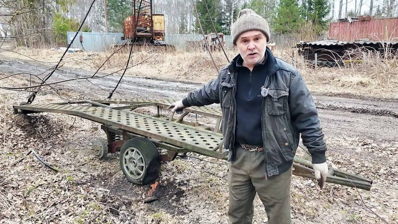 Необычный прицеп для легкового автомобиля своими руками!