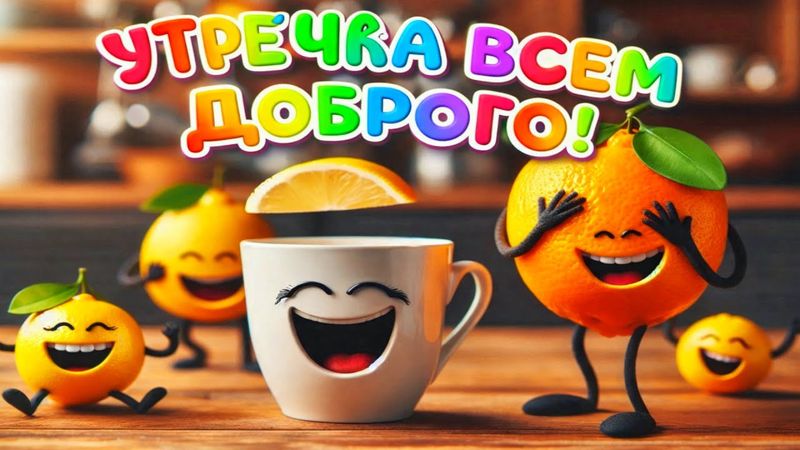 Утречка доброго! Улыбнись!!!