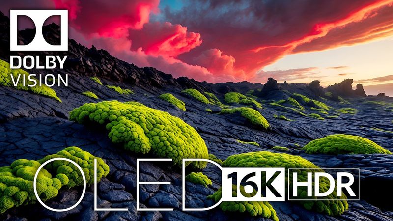 OLED TEST - Amazing 16K HDR 60 FPS Dolby Vision (16K Video)