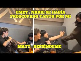 GLOGLO DEFIENDE A EMET DE MATT Y LUEGO A MATT DE EMET