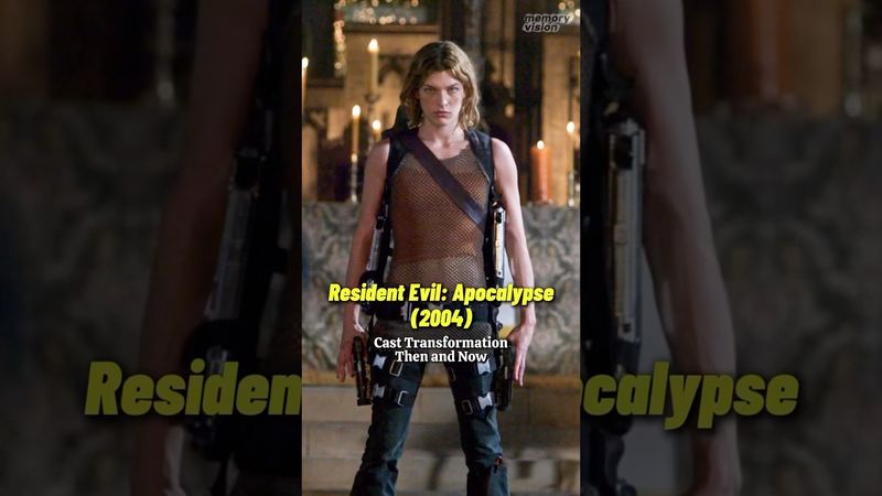 Resident Evil: Apocalypse (2004) - Amazing Cast Transformation Then and Now