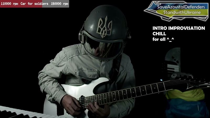 Glory to Ukraine!  Space music Support stream for our defenders! 27 july !charity