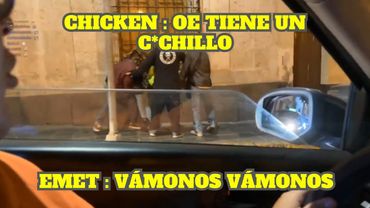 EMETSUKI PRESENCIA UNA PELEA DE BORRACHOS Y SE ASUSTA