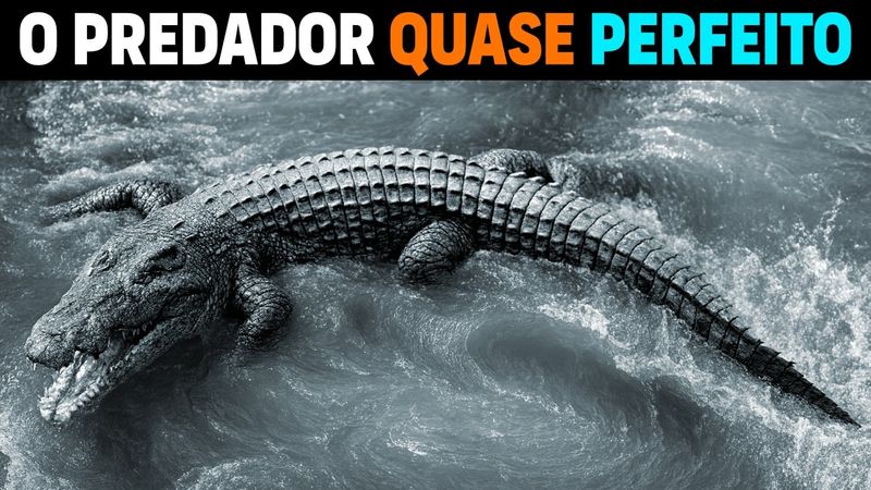 A Biologia MONSTRUOSA do Crocodilo-de-água-salgada