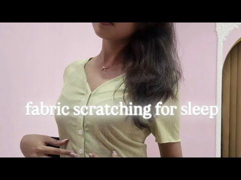 fabric scratching asmr