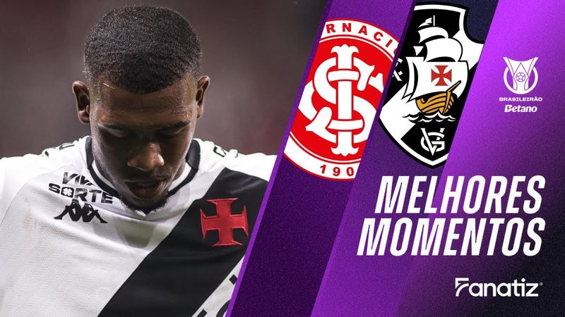 Internacional 1x1 Vasco | Melhores Momentos | #Brasileirão2025