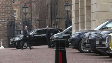 Images outside Lancaster House as US-China trade talks take place | AFP