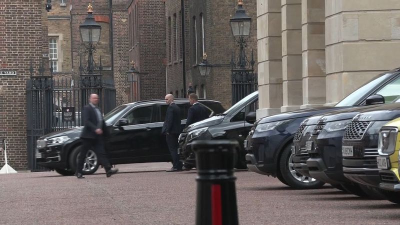 Images outside Lancaster House as US-China trade talks take place | AFP