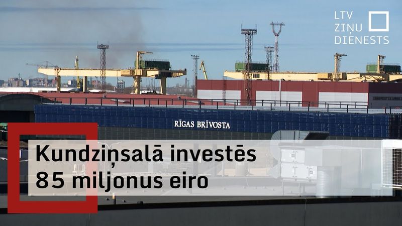 Kundziņsalā investēs 85 miljonus eiro, lai ražotu vēja turbīnas