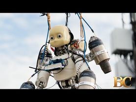 Humanoid robot achieves controlled flight using jet engines and AI-powered systems